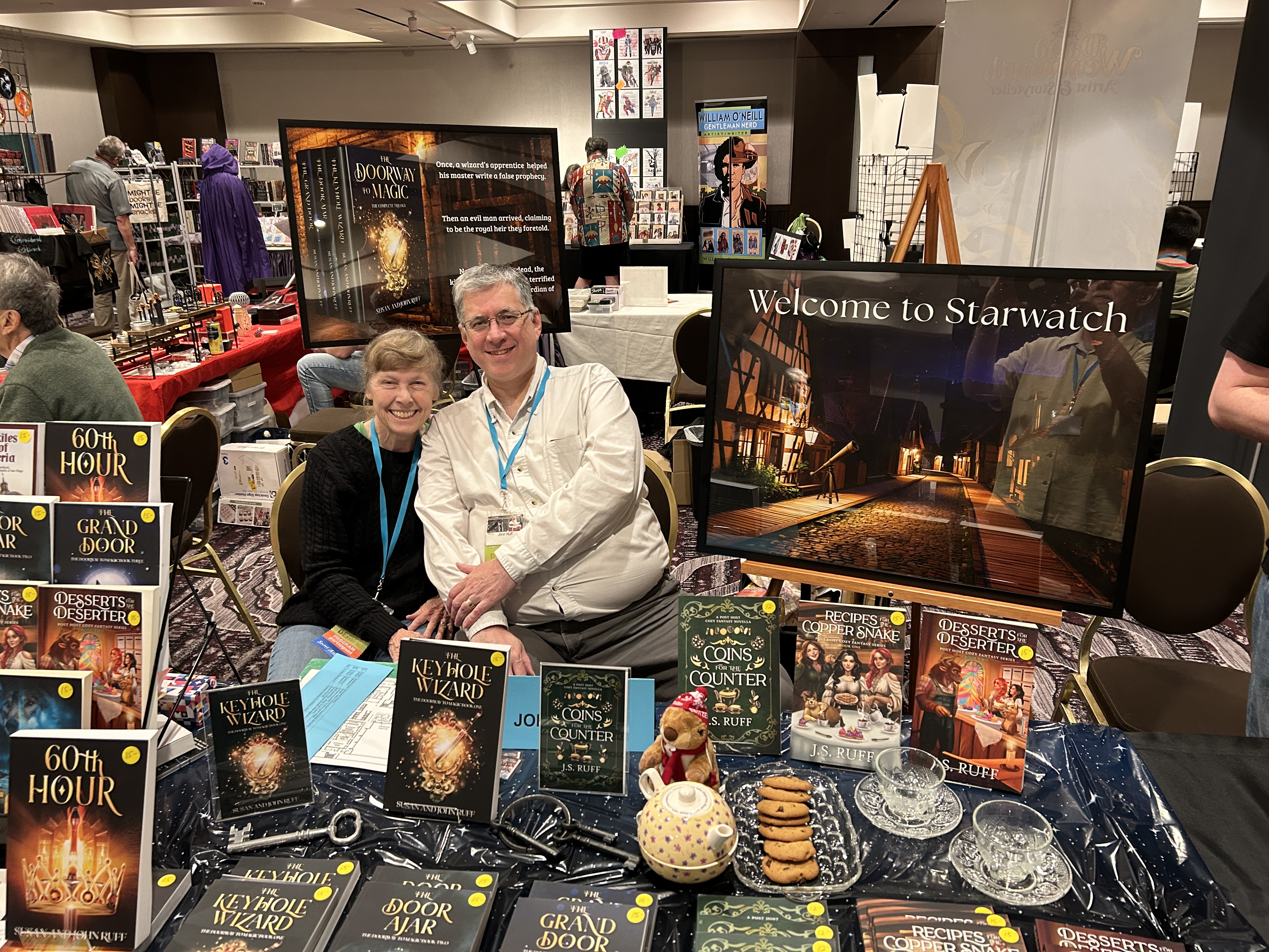 Sue Ruff How We Collaborate – Susan and John Ruff, Fantasy Authors